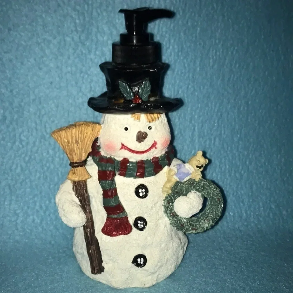 𝅺SNOWMAN soap dispenser